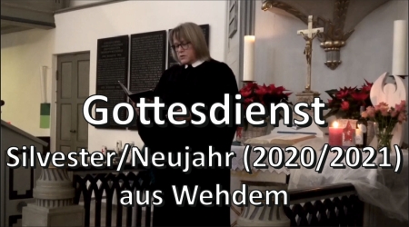 Online-Gottesdienst Neujahr 2021