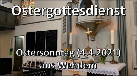 Online-Ostergottesdienst 2021